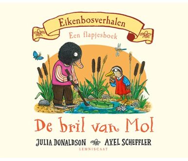 Flapjesboek: De bril van Mol. karton 2+