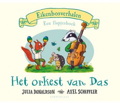 Flapjesboek: Het orkest van Das. karton 2+