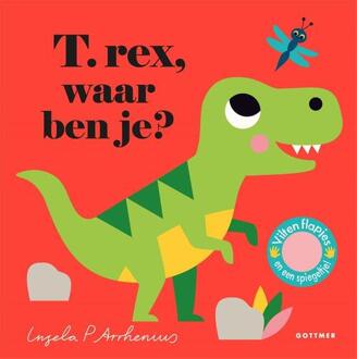 Flapjesboek: T-rex, waar ben je (karton). 2+