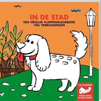 Flappenkleurboek - In De Stad - Interstat
