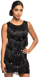 Flapper Jurk Zwart Chicago