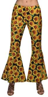 Flarebroek Sunflower Dames Multikleur - Print