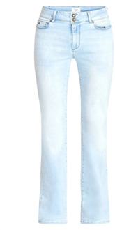 Flared 5-Pocket Jeans Flynn DNM Pure , Blue , Dames - W31,W27,W30