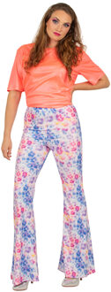 Flared Broek Panterprint Multicolour Multikleur - Print