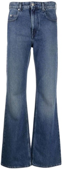 Flared denim jeans met bohemian silhouet Isabel Marant Étoile , Blue , Dames - 2XS