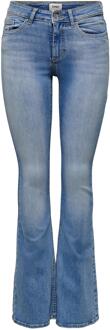 Flared Denim Jeans Only , Blue , Dames - M L34,S L32,L L34,L L30,Xl L34,M L32,L L32,M L30,S L34,Xs L34,Xs L32