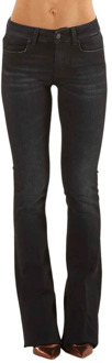 Flared Jeans Dondup , Black , Dames - W25,W24