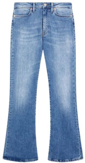 Flared Jeans Dondup , Blue , Dames - W29,W25,W28,W27,W30,W26
