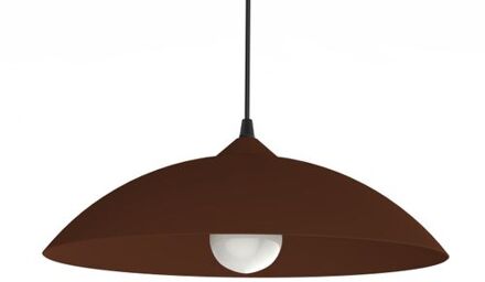 Flash Hanglamp, 1x E27, Metaal, Bruin Corten, D.40cm