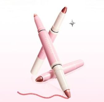 Flash-To-Go Dou Eyeshadow Stick - 4 Colors #PK01 Peach Candy - 2.3g