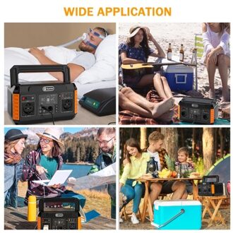 Flashfish P60 Portable Power Station 140400mAh/520Wh Solar Generator 600W CPAP Battery Power Station With 3 Charging Modes for Home Outdoor Camping Emergency Battery Backup