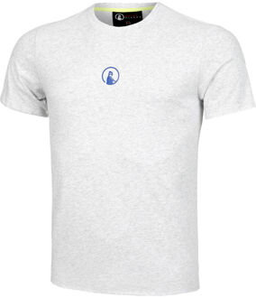 Flashy Retro Tie-Break T-shirt Heren lichtgrijs - XS,M