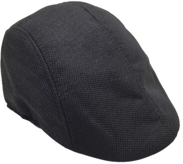 Flat Caps Voor Mannen Hoed Unisex Baret Cap Vrouwen Zomer Toevallige Zon Ademend Hoeden Zwarte Baretten Zonnehoed Chapeau homme