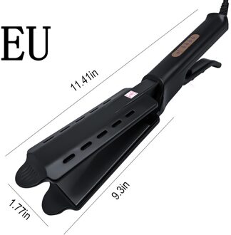 Flat Iron Stijltang Vier-Gear Temperatuur Aanpassing Voor Vrouwen Droog Haar Keramische Toermalijn Ionic Hair Styling Tools EU plug