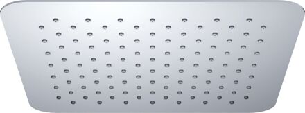 Flat Luxe hoofddouche vierkant 500mm Ultra plat chroom