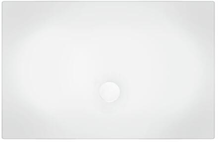 Flat Plus rechthoekige douchevloer acryl 150x90cm wit glans