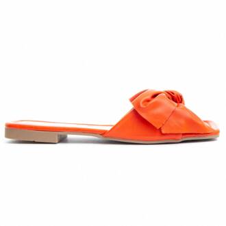 Flat Sandal Palanti2 In Naranja Oranje