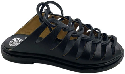 Flat Sandals Alberto Fasciani , Black , Dames - 36 EU