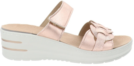 Flat Sandals Cinzia Soft , Pink , Dames - 36 Eu,40 Eu,38 Eu,37 EU