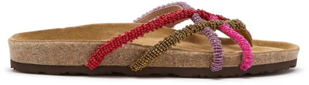 Flat Sandals Maliparmi , Multicolor , Dames - 40 Eu,38 Eu,39 Eu,36 Eu,41 Eu,37 EU