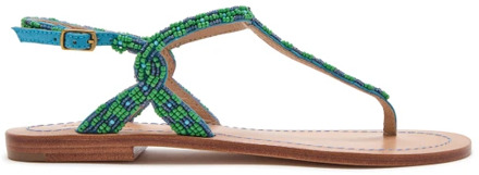 Flat Sandals Maliparmi , Multicolor , Dames - 41 Eu,39 Eu,38 Eu,36 Eu,37 Eu,40 EU