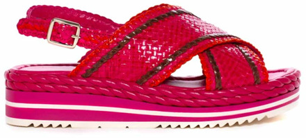 Flat Sandals Pons Quintana , Pink , Dames - 38 Eu,39 Eu,36 Eu,37 EU
