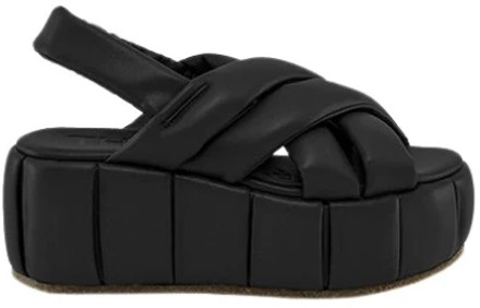 Flat Sandals THEMOIRè , Black , Dames - 37 Eu,39 Eu,38 EU