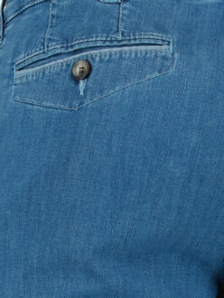 Flatfront jeans summer denim 1.60.041/601 - maat 52 Blauw