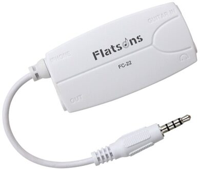 Flatsons Gitaar Connector Converter Gitaar Bas Naar Smart Telefoon Tablet Adapter