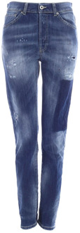 Flatterende Skinny Jeans voor modebewuste vrouwen Dondup , Blue , Dames - W24,W28