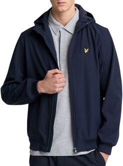 Fleece Back Softshell Jas Heren - L