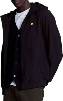 Fleece Back Softshell Jas Heren - L