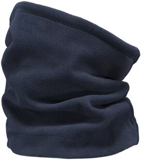 Fleece Col Nekwarmer Unisex - Navy - One Size