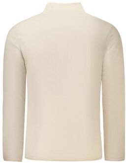 Fleece Jas Met Rits Ivoor