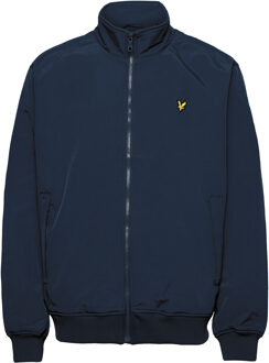 Fleece lined funnel jacket Blauw - XXL