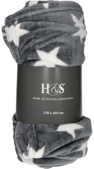 fleecedeken sterren, 130 x 160 cm