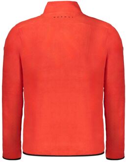 Fleecejack met ritssluiting Oranje - XL