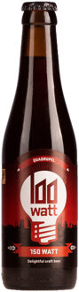 Fles 100 Watt Brewery 150 Watt Quadrupel 330ml