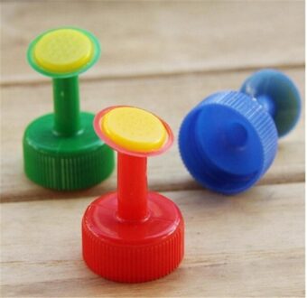 Fles Cap Sprinkler Pot Gieter Fles Nozzle Hoofd Plastic Gieter Mist Sproeier Nozzle Irrigatie Douchekop 3 Stks/partij