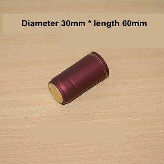 Fles Cap warmtekrimpbare cap Wijn cap Rode wijn de afdichting cap Bordeauxrood