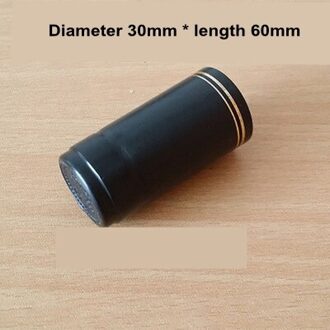 Fles Cap warmtekrimpbare cap Wijn cap Rode wijn de afdichting cap Donker Kaki