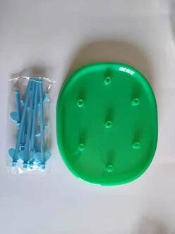 Fles Droge Rack Baby Fles Afvoer Droogrekken Blauw Roze Baby Fles Schoonmaken Droger Afdruiprek Opslag Droogrek groen