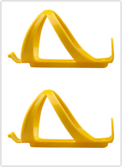 Fles Houder Fiets Weg Mountainbike Waterfleshouder Cages Rack Mount #25 geel