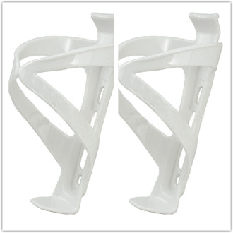Fles Houder Fiets Weg Mountainbike Waterfleshouder Cages Rack Mount #25 wit
