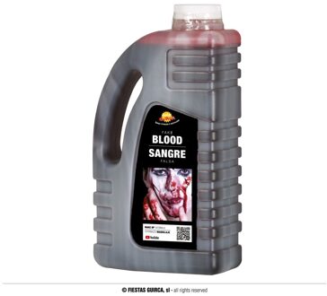 Fles Nepbloed 1 liter Rood - Zalm