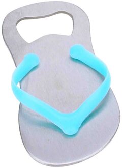 Fles Openors 1 Pcs Pop De Top Flip Flop Flesopener Rvs Slipper Flesopener met Box Trouwbedankjes