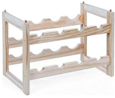 Fles Rack Confortime Hout (8 Flessen)