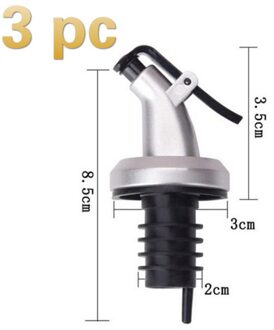 ! Fles Schenker Tuit Stopper Dispenser Drank Flow Set Wijn Olijfolie Fles Cap Top Stop Keuken Bar Tool 3 stk