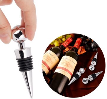Fles Stop Wijn Opslag Twist Cap Plug Herbruikbare Vacuüm Wijn stop metalen flessenstop wijn opslag twist cap