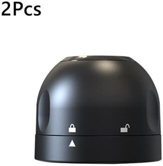 Fles Stopper Cap Sparkling Champagne Stopper Wijnfles Kurk Cap Sealer Abs Wijn Kurk Flessenstop Verzegelde Opslag TSLM1 2 stk